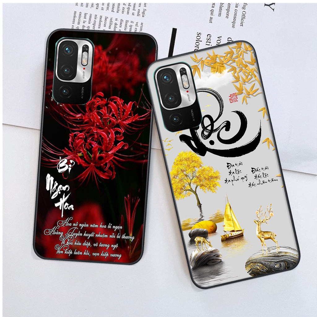 Ốp lưng Xiaomi REDMI NOTE 10 5G in hình chữ tài chữ lộc, Cha Mẹ, bình an SIÊU ĐẸP