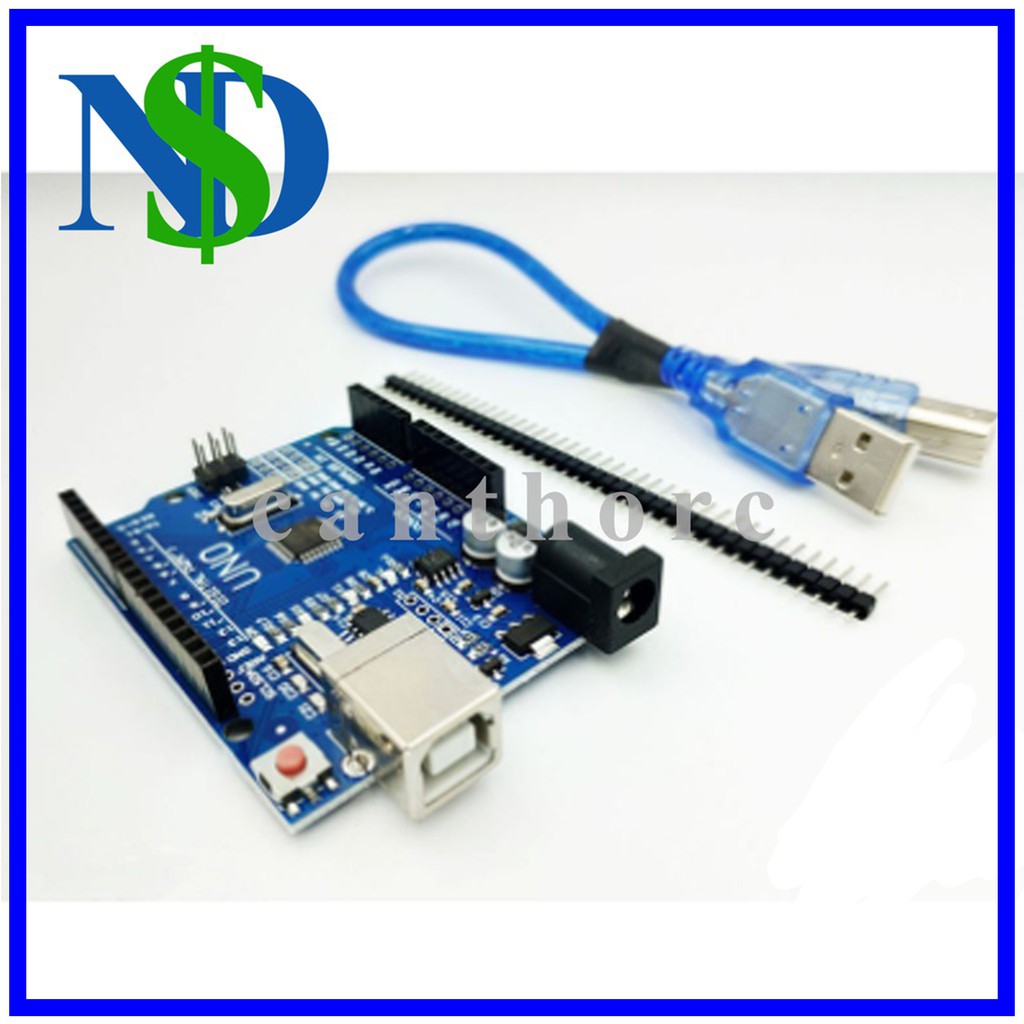 Mạch Arduino UNO R3 SMD chip dán (kèm cáp) - Lập trình IOT