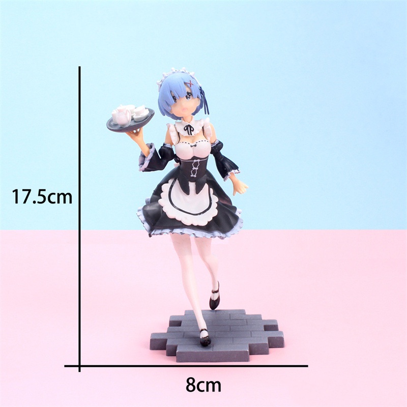 Mô hình nhân vật Ram Rem trong anime Re:Life In A Different World From Zero tỉ lệ 1/7