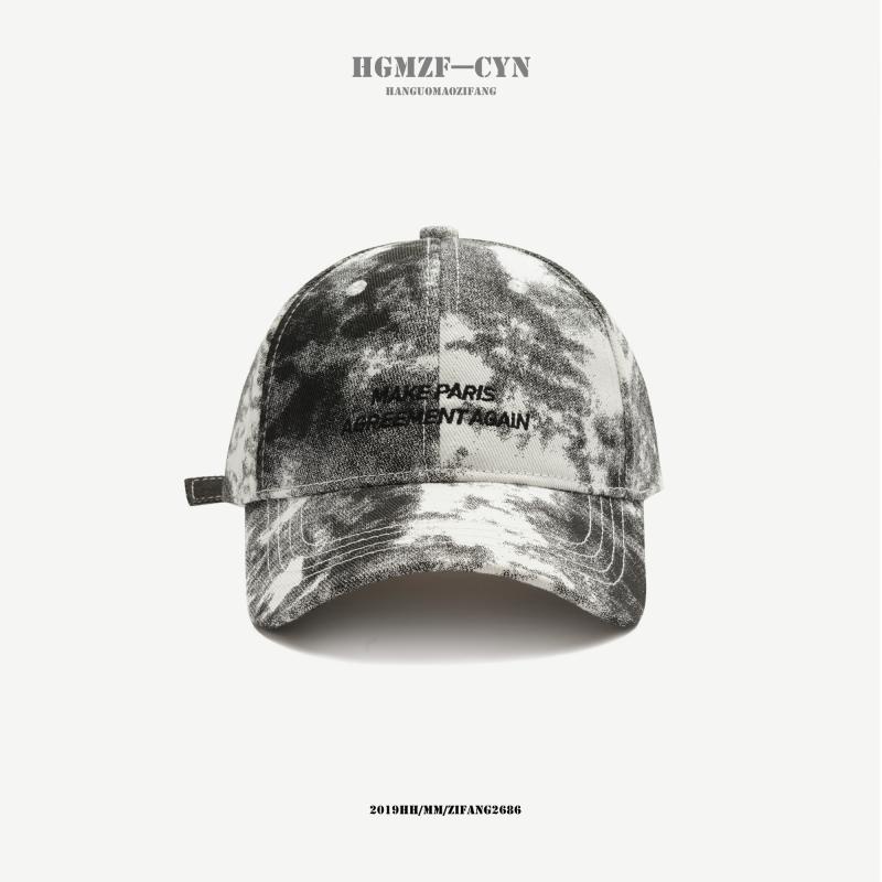 Nón Kết Phối Màu Họa Tiết Graffiti Thời Trang Hàn Quốc