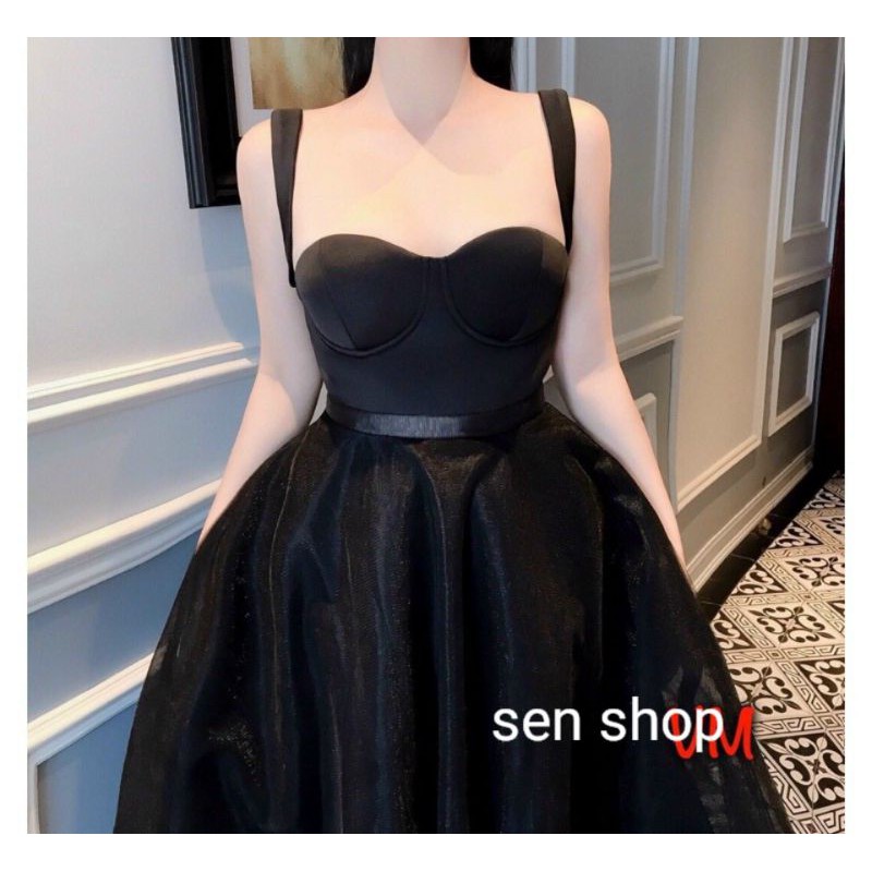 váy xòe cúp ngực THIẾT KẾ SIÊU SANG đầm xòe tiểu thư sáng trọng | BigBuy360 - bigbuy360.vn