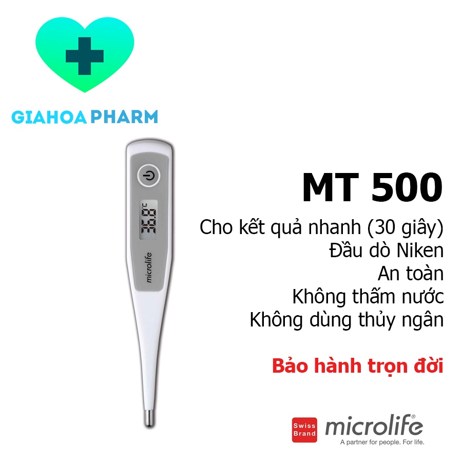 Nhiệt kế điện tử Microlife (Dạng bút) - MT500