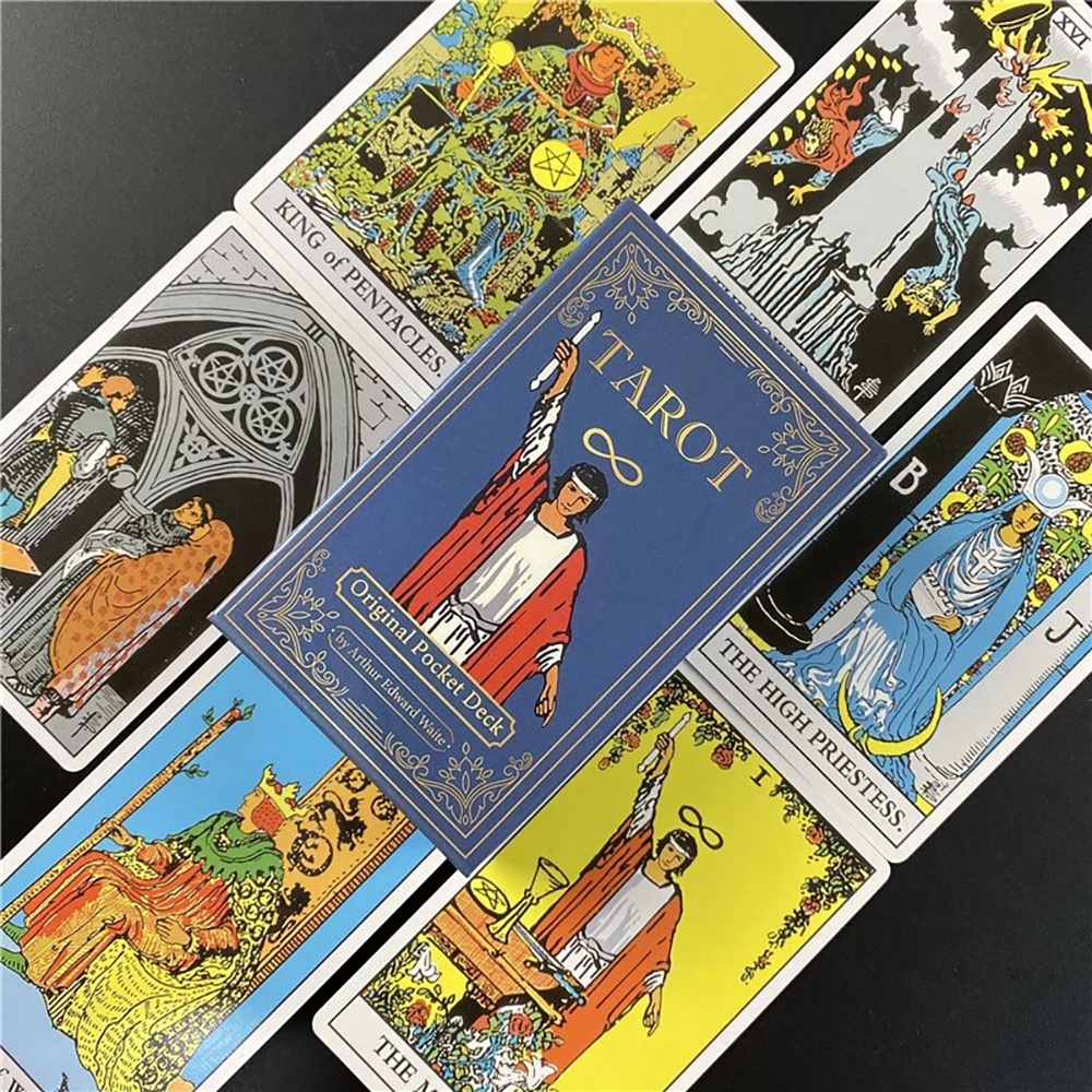 Bài Rider Waite Tarot Original Pocket Edition 78 Lá Bài SB03