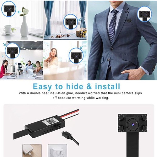 [ SẢN PHẨM MỚI ] Camera mini Hồng Ngoại Quay Đêm QĐ999 4K - Sem Tu Xa, Hộp Tản Nhiệt | BigBuy360 - bigbuy360.vn