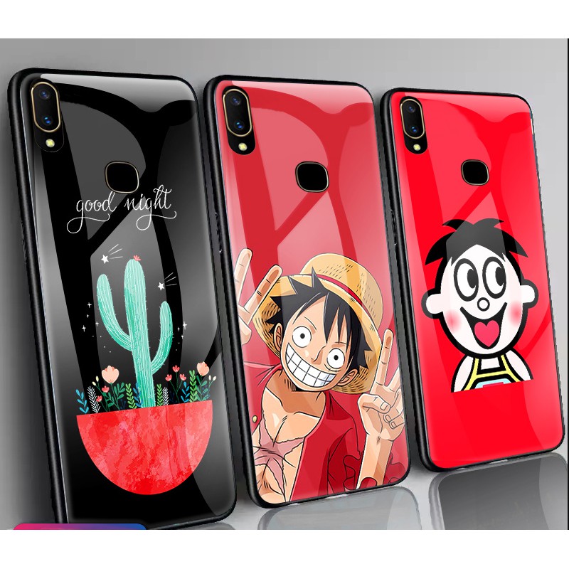 Ốp Vivo V9, V9 Youth , Y85, Y11,V11i, Y91, Y91i, Y93 mặt kính gương bóng