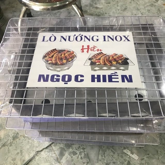 Lò Nướng Than INOX  [SIÊU TIỆN LỢI]