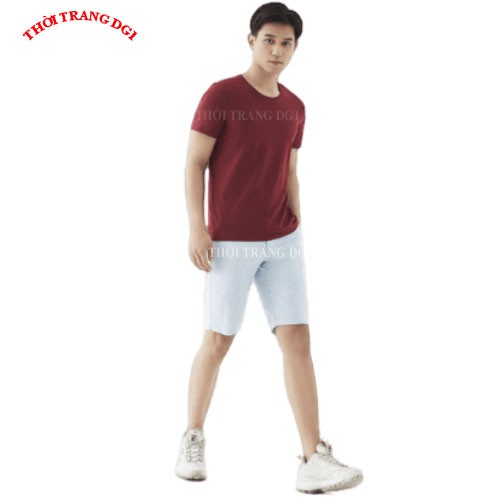 Áo Thun Nam Cổ Tròn Cotton Hàng Hiệu Zakado Áo Phông Nam Không Cổ Co Giãn Loại Đẹp
