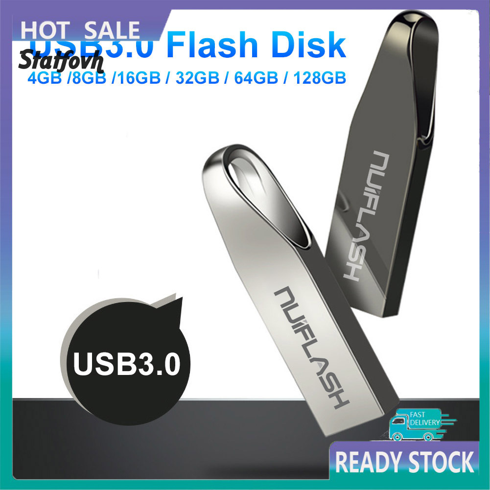 Ổ Đĩa Usb 3.0 4-128gb Bằng Kim Loại Nhỏ Gọn Cho Laptop | BigBuy360 - bigbuy360.vn