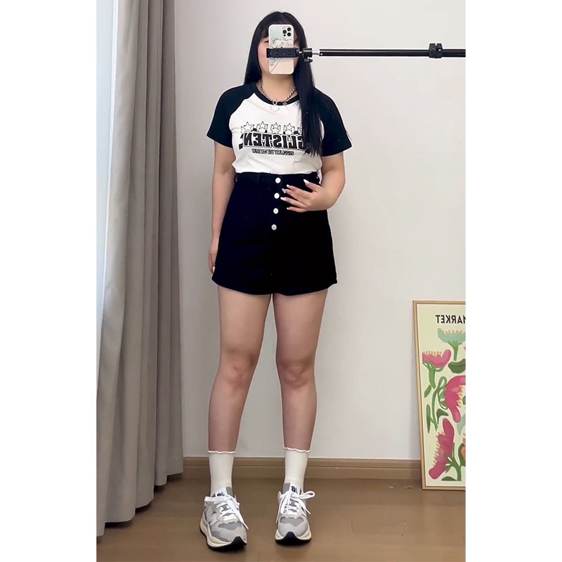 Quần short jean nữ bigsize ⚡ Che khuyết điểm tốt  ⚡ quần đùi trẻ trung năng động