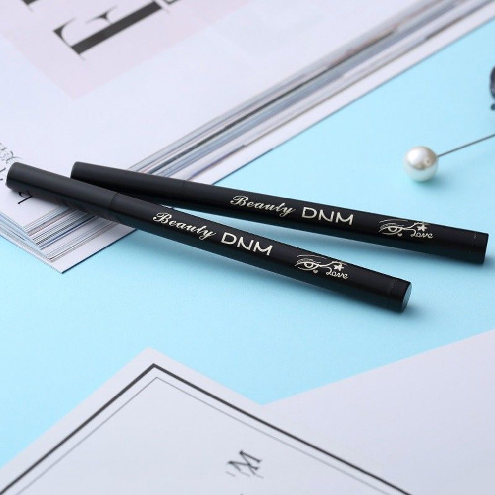 Bút Kẻ Mắt 12 Màu Lì Dạng Lỏng Lâu Trôi Chống Thấm Nước