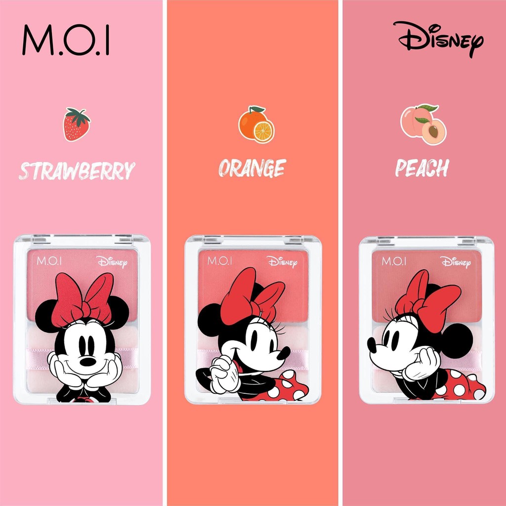 [HÀNG CÓ SÃN] [HÀNG CÓ SÃN] Phấn Má Hồng Disney & MOI Cosmetics bản giới hạn 2020 [Chính hãng 100%]