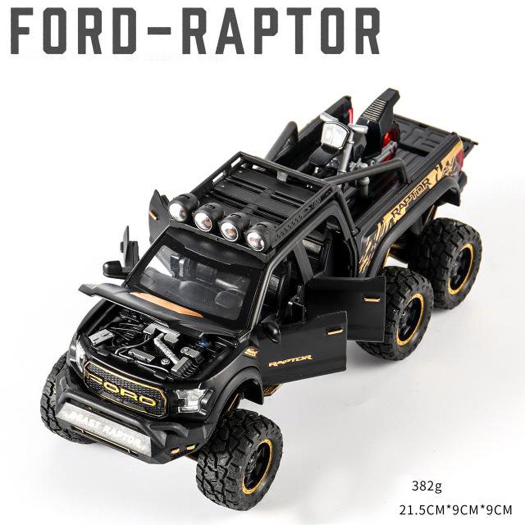 Mô Hình Xe Kim Loại Tỷ Lệ 1:28 Ford Raptor F150