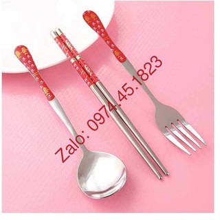 bộ muỗng đũa nĩa văn phòng - bộ muỗng đũa nĩa