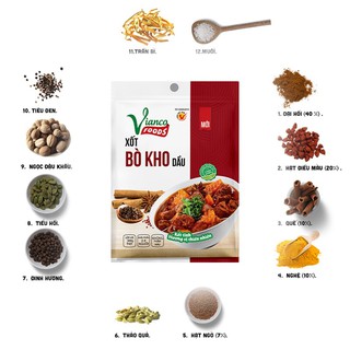 Sốt bò kho dầu Vianco gói (18g)