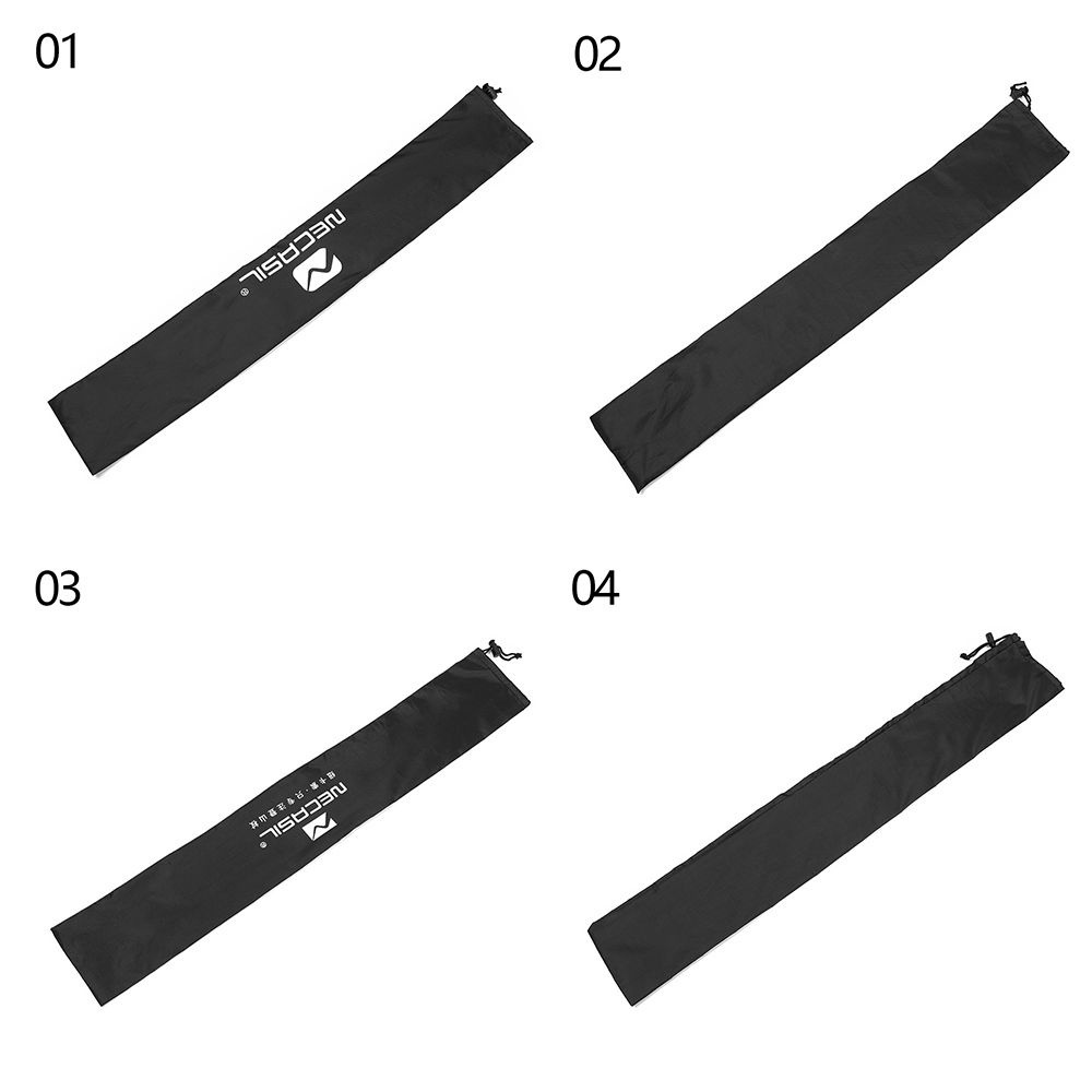 Túi Đựng Gậy Leo Núi Bằng Vải Oxford Màu Đen Dài 70cm Chống Thấm Nước Kèm Dây Đeo Và Túi Đựng Tiện Dụng