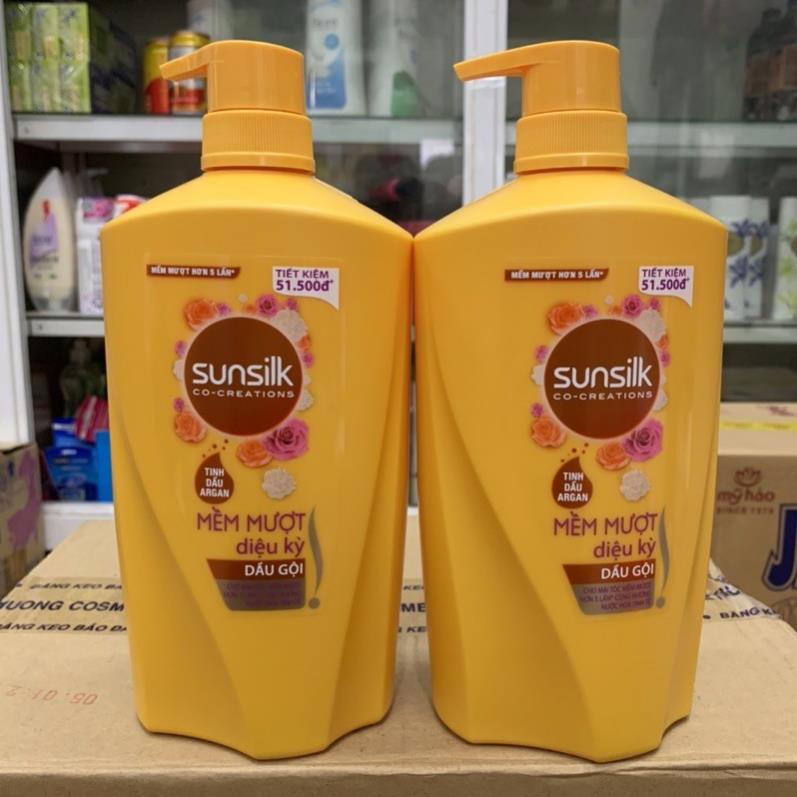 Dầu gội Sunsilk mềm mượt diệu kỳ 900g