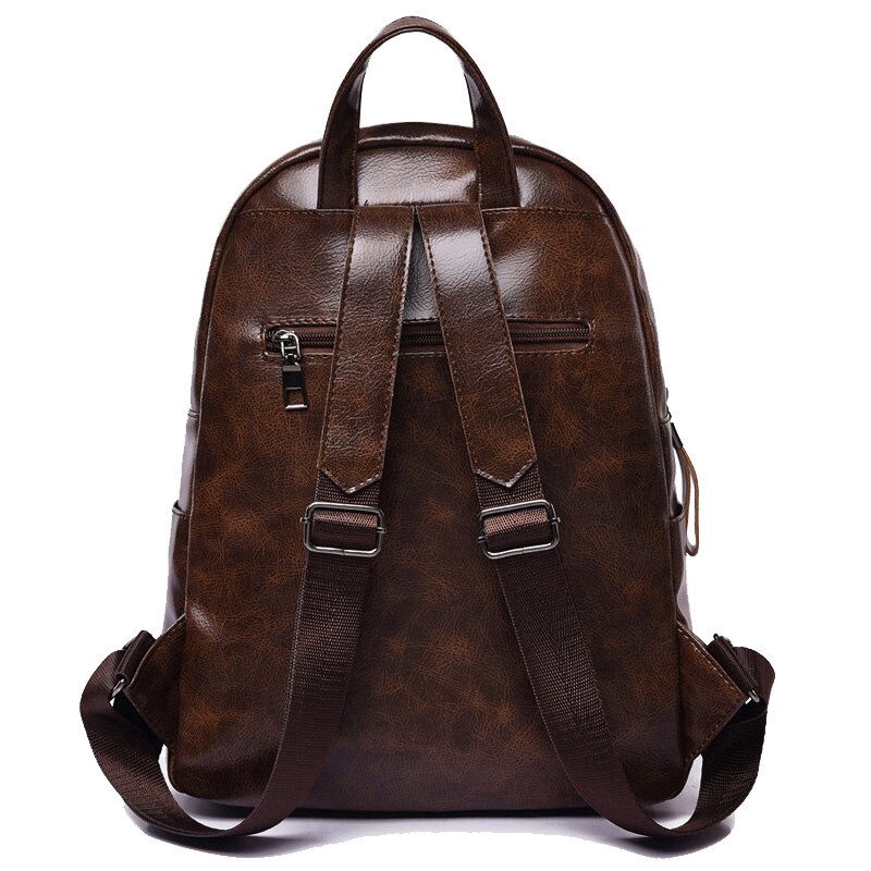 Ba Lô Chuwanglin Làm Bằng Da Thiết Kế Thời Trang Đa Năng