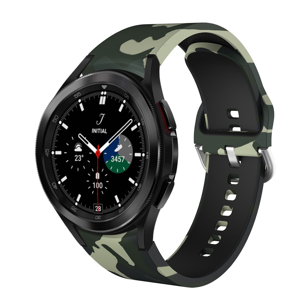 Dây đeo đồng hồ thông minh bằng silicon cho Samsung Galaxy Watch 4 Classic 46mm 42mm/Watch4 44/40mm