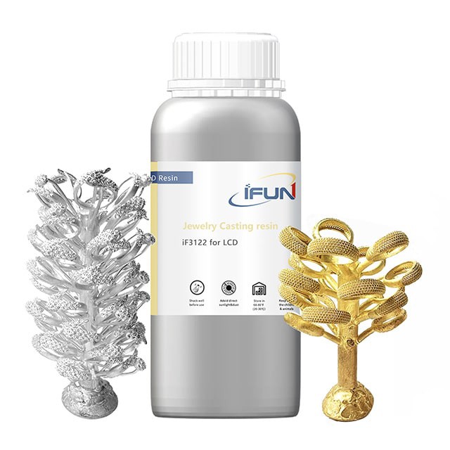 Nhựa in 3D resin  - Ifun 3122w Easy Casting High Accuracy UV 405nm 3D Printer Resin For LCD 3D