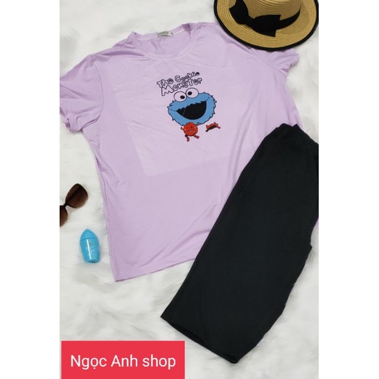 Bộ thun tay ngắn quần lửng