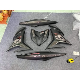 Tem rời exciter 150 đen mxking, tặng kèm set logo, tem 3 lớp không bay màu