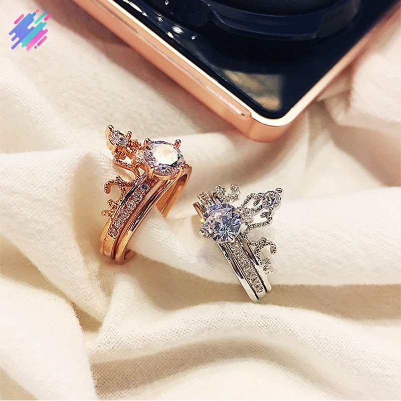 Khuyên tai hình vương miện thời trang đáng yêu cho bạn nữ