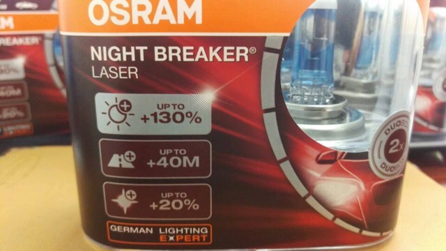 Bộ 2 bóng siêu sáng Osram  12V tăng 150% sáng
