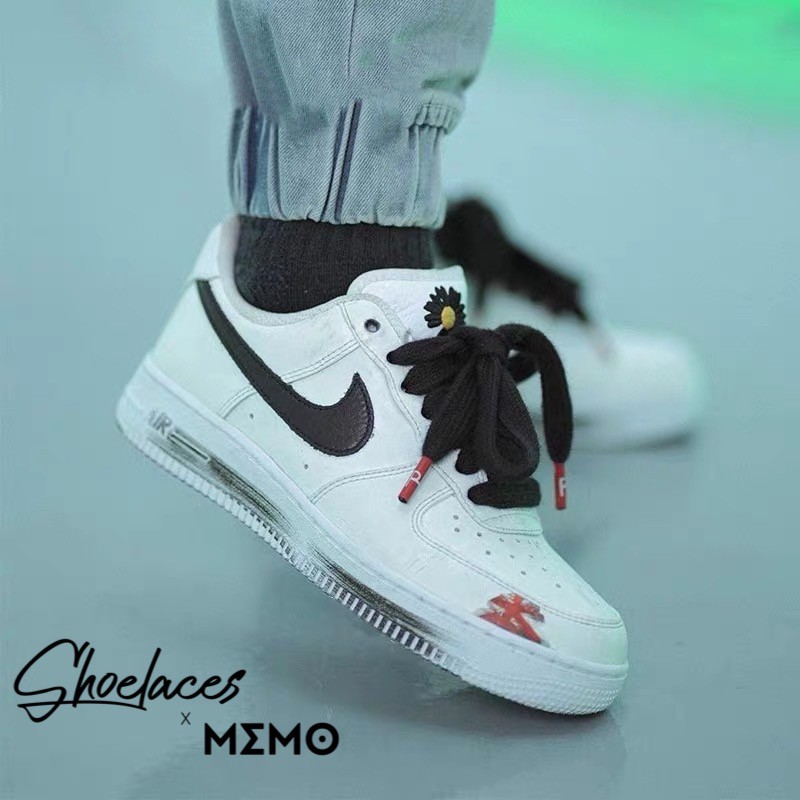 [Mã FAMAYMA2 giảm 10K đơn 50K] [ Shoelaces x Memo ] Dây Giày Nike Hoa Cúc GD- Dây Giày Nike Air Force 1 Paranoise