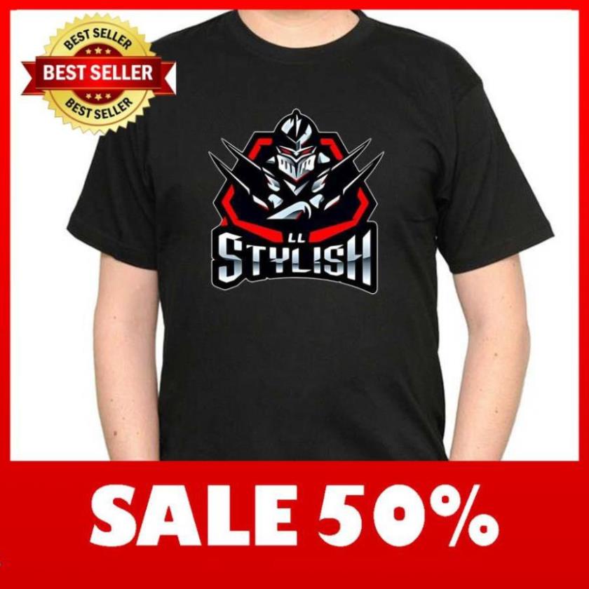 Áo thun LMHT màu đen in logo LL Stylish Liên Minh Huyền Thoại đẹp GIÁ TỐT 🎗️ !