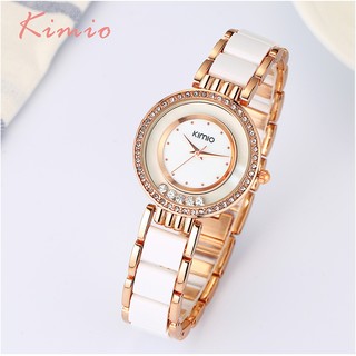 Đồng hồ Kimio dây gốm K34