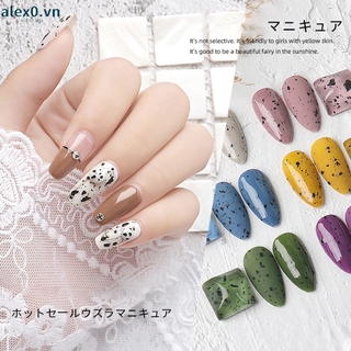 [Hàng mới về] Lọ gel sơn đánh bóng móng tay họa tiết trứng cút độc đáo