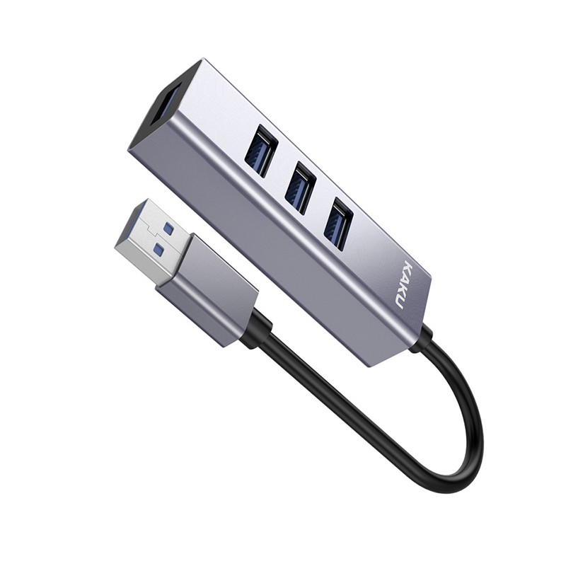 Bộ cổng chia USB gồm 4 cổng nhỏ gọn tiện lợi KSC 276 chính hãng KAKU