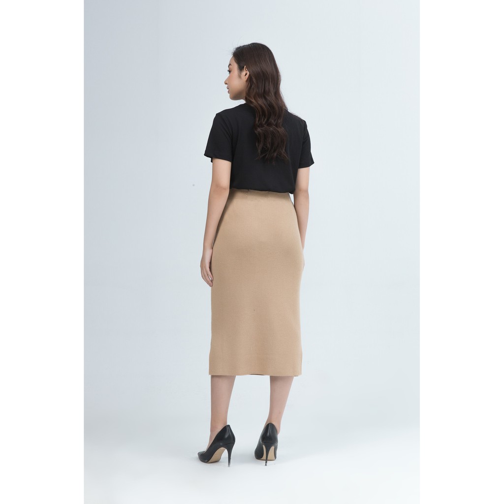 [Mã WABRM4  giảm 15% tối đa 50k đơn 150k] IVY moda Chân Váy len ôm body MS 30B7215 | BigBuy360 - bigbuy360.vn