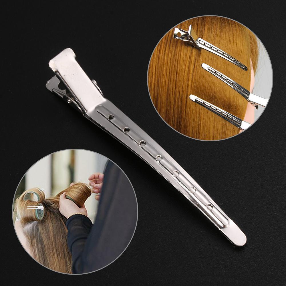 Set 12 Kẹp Tóc Gợn Sóng Bằng Thép Không Gỉ