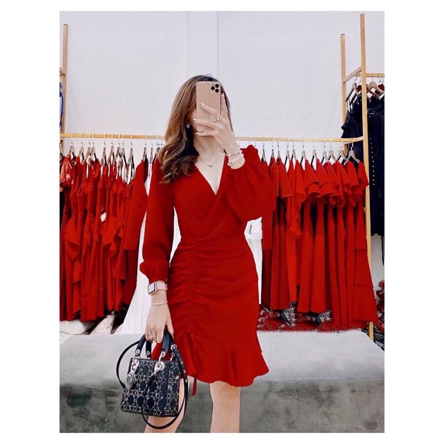 ✅FREESHIP-MẶC LÀ XINH✅ ĐẦM DỰ TIỆC ĐUÔI CÁ RÚT DÂY BÊN HÔNG 👉HÀNG CHUẨN LOẠI 1👈 Đầm Tay Dài Dự Tiệc Sang Trọng 2020 | BigBuy360 - bigbuy360.vn