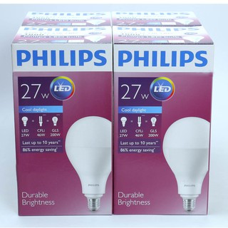 Bóng đèn Philips LED Bulb 3W đến 20W A60 ánh sáng trắng + vàng hiệu suất phát quang cao tiết kiệm điện