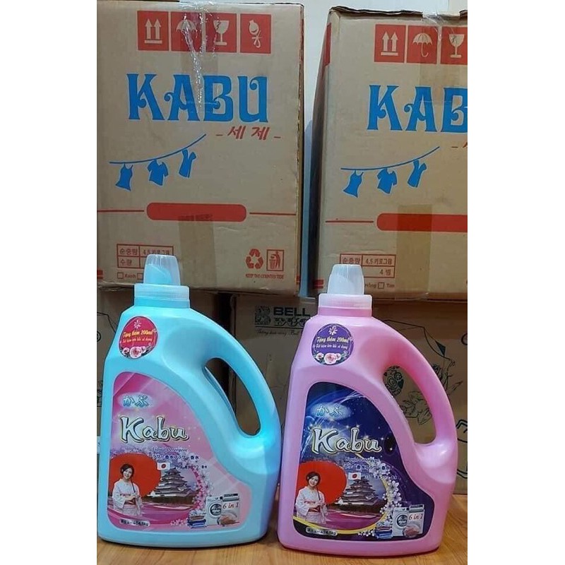 [Giảm 5k đơn tối thiểu 150k] Nước giặt Kabu hương nước hoa - Công nghệ Nhật Bản 6in1