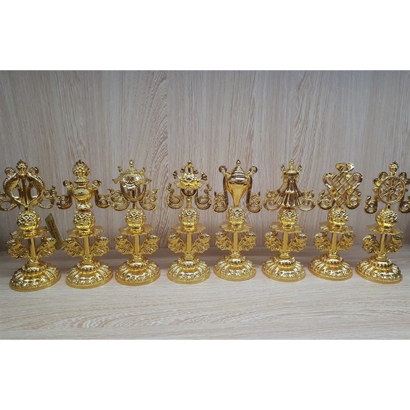 [PBMC] 8 Cát Tường Đồng To 16cm- ĐẸP TINH XẢO