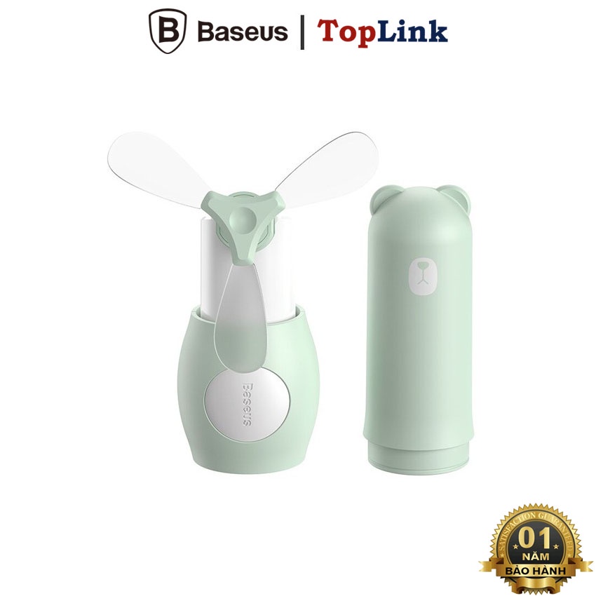 Quạt Mini - Quạt Tích Điện Cầm Tay Hoặc Để Bàn Baseus Dung Lượng 2000mah - TopLink