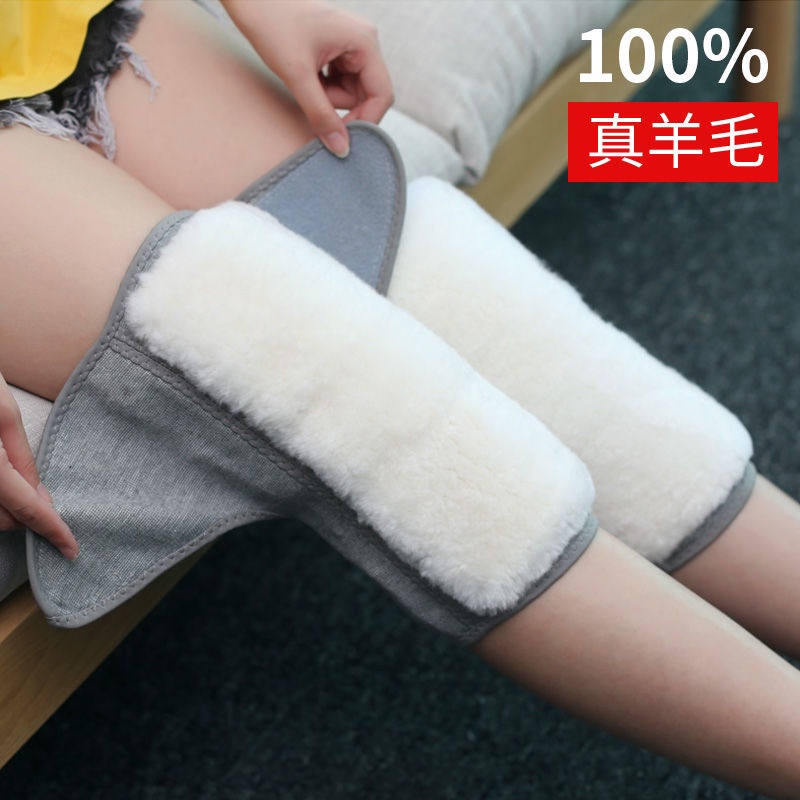 Miếng Đệm Đầu Gối Bằng Len Dày Giữ Ấm Mùa Đông Cho Người Lớn Tuổi