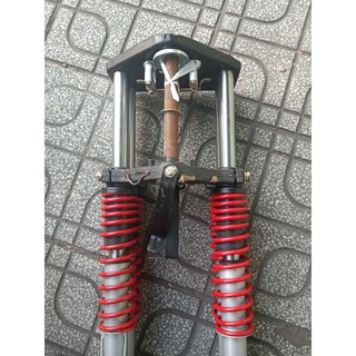 Phuộc đôi 4 cây xe ba bánh cao cấp