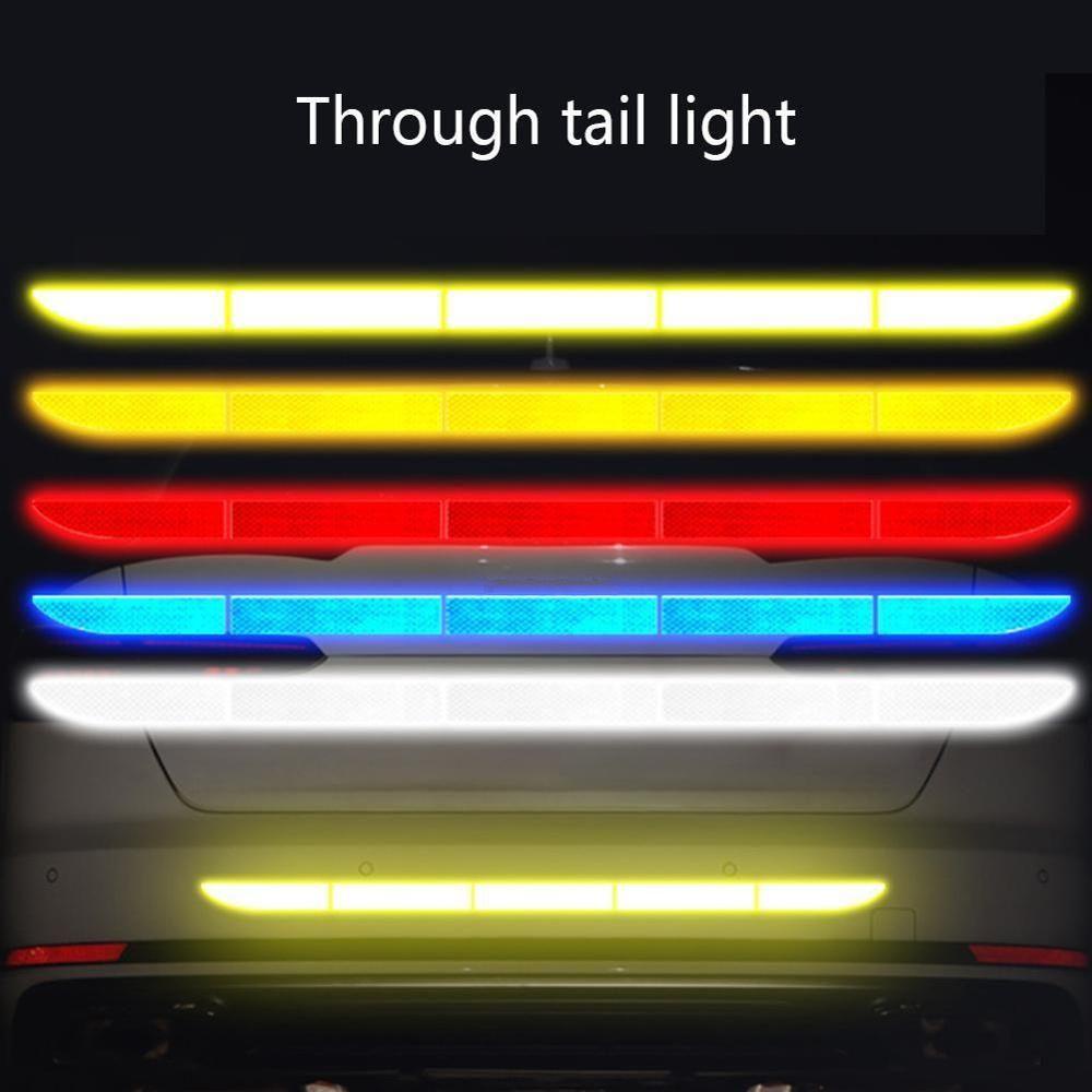 Bộ 5 Miếng Dán Phản Quang Cảnh Báo An Toàn Cho Xe Hơi