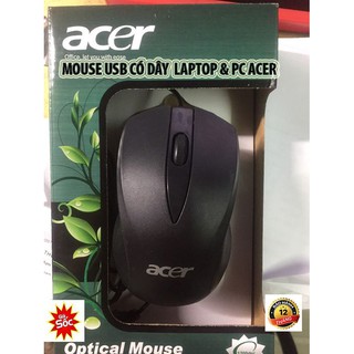 CHUỘT USB CÓ DÂY-LAPTOP –PC-ACER-ZIN