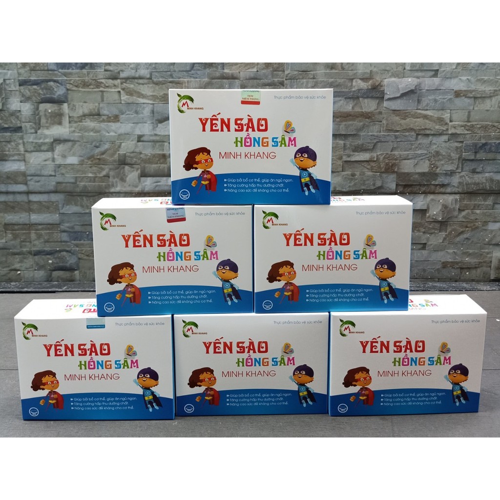 Yến Sào Hồng Sâm Minh Khang - Biếng Ăn, Tiêu Hóa Hấp Thu Dinh Dưỡng Kém | BigBuy360 - bigbuy360.vn