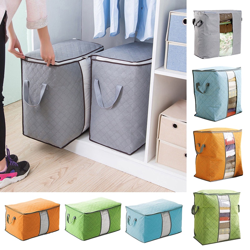 Túi Đựng Quần Áo/Chăn/Chăn Chống Bụi Chống Ẩm Có Thể Gấp Gọn