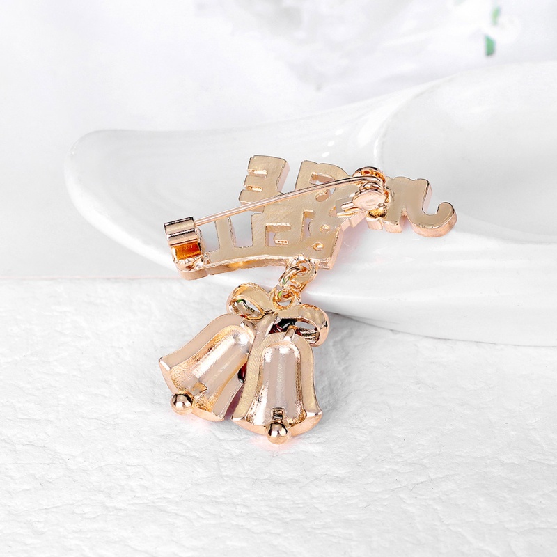 Ghim Cài Áo Hình Chuông Giáng Sinh Thời Trang