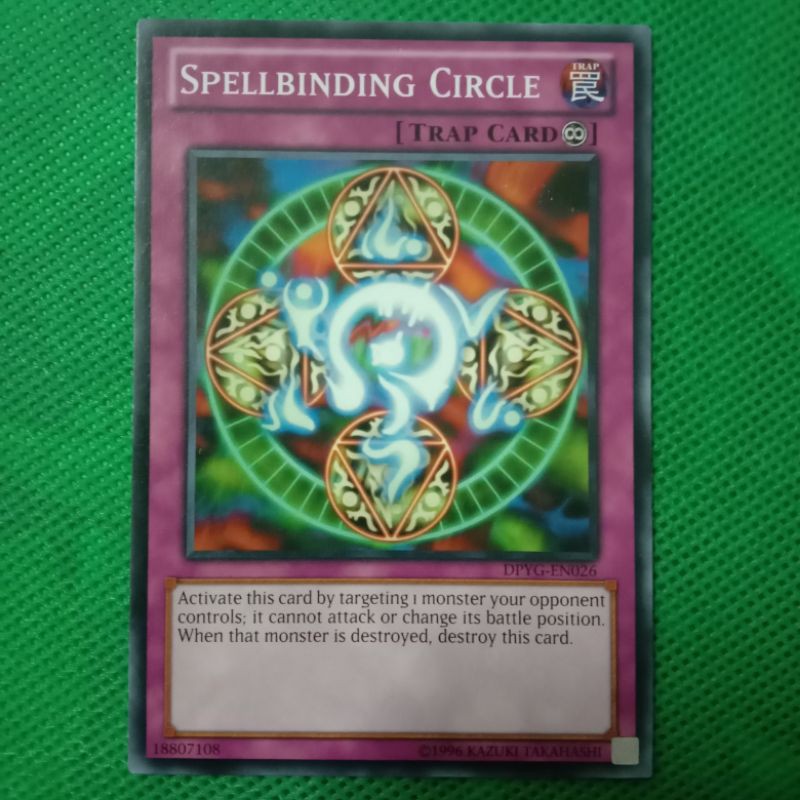 [Thẻ bài ] Spellbinding Circle DPYG-EN026 thẻ bài Yugioh chính hãng