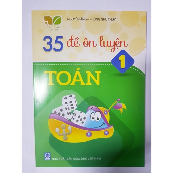 Sách - Combo 35 đề ôn luyện Tiếng Việt + Toán lớp 1