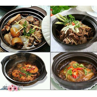 Nồi đất kho cá nhiều cỡ