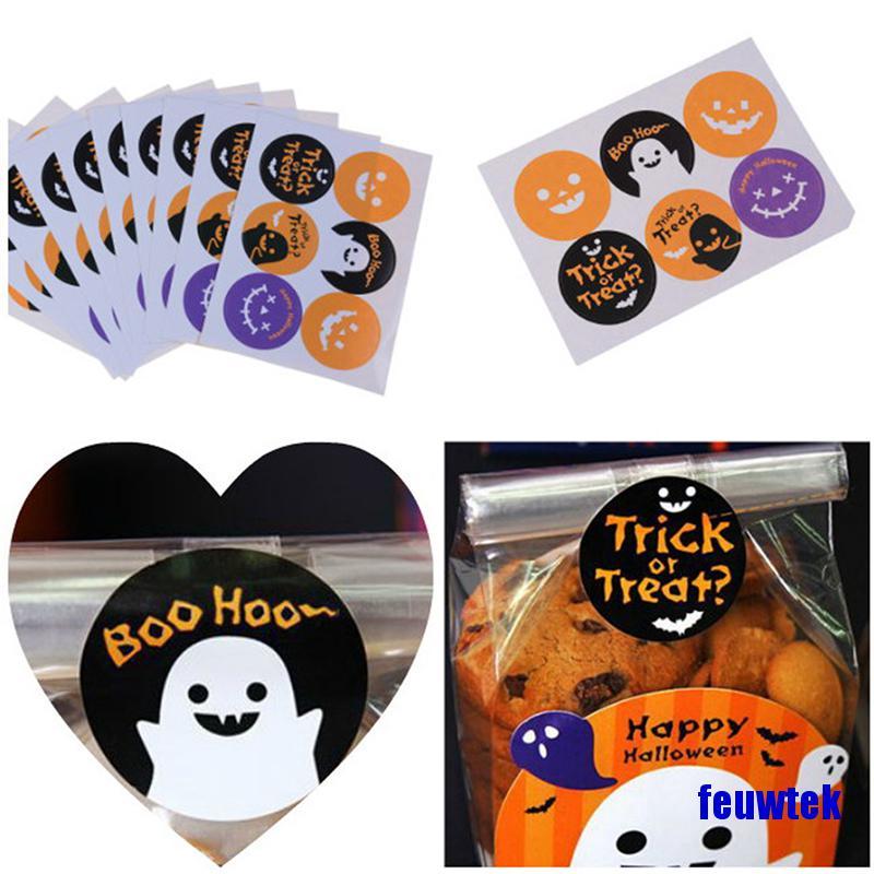 Set 60 Sticker Trang Trí Halloween